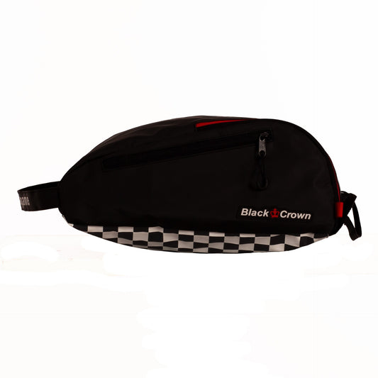 BLACK CROWN DUSTER SHOE BAG