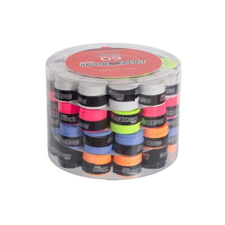 BLACK CROWN OVERGRIPS JAR 60 MULTICOLOR PERFORATED