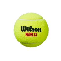 WILSON PADEL BALLS  'X3 BALL CAN'